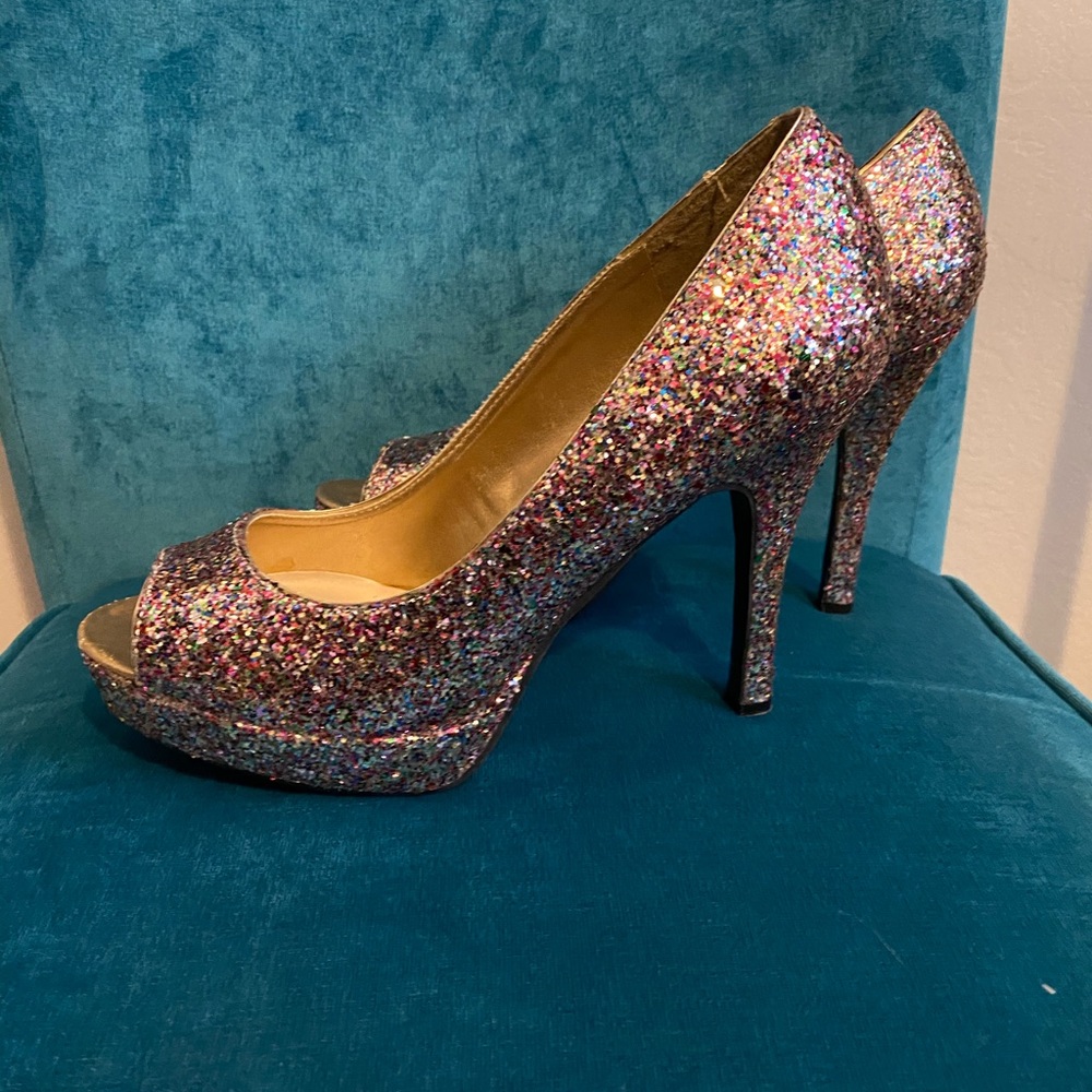 Glitter Pumps